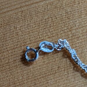 Sterling Silver Rope Chain Necklace - Silver